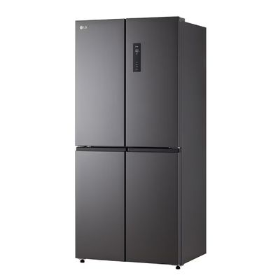 LG 4 Doors Refrigerator 16.6 Cubic Inverter (Black) GC-F20FFBFB.ATBPLMT